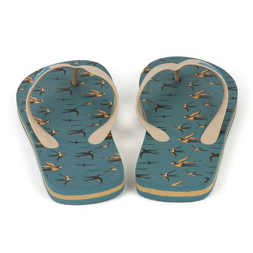 Шлепки ЗАПОРОЖЕЦ Lastochki Dk.Blue фото 10