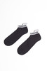 Носки CODERED Shortline Sock Черный/Светло-Серая Полоса фото