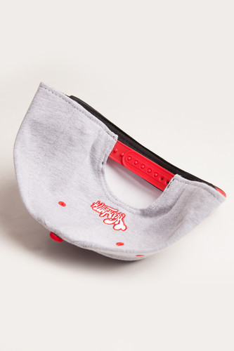 Бейсболка TRUESPIN Wisdom Strapback Black/Red фото 8