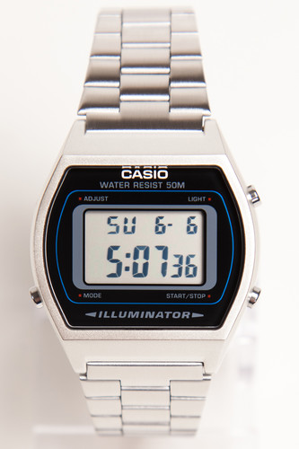 Часы CASIO B-640WD-1A 3294 (Хром-1A)