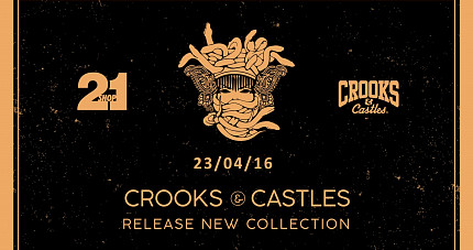 Презентация Crooks&Castles в 21Shop