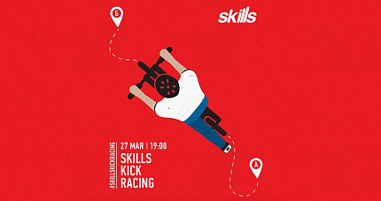 Skills kick racing!