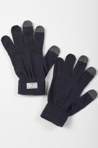 Перчатки TRUESPIN Touch Gloves FW19 Dark Grey фото 4