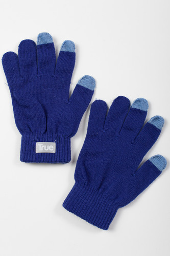 Перчатки TRUESPIN Touch Gloves FW19 Blue фото 4