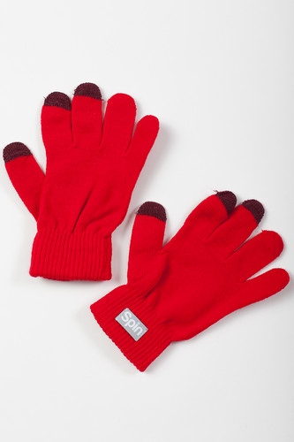 Перчатки TRUESPIN Touch Gloves FW19 Red фото 3