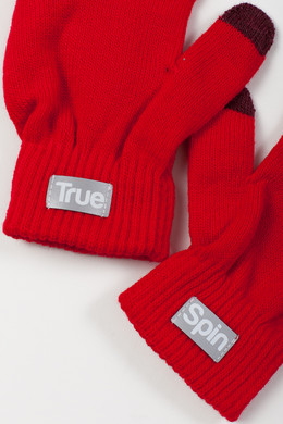 Перчатки TRUESPIN Touch Gloves FW19 Red фото 2