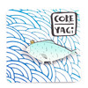 Значок COREYAGI Стандарт Царь-Рыба (изумрудный) СТ-ЦА0052 фото 3