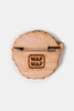 Значок деревянный WAF-WAF Лиса клубочком фото 3