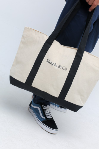 Сумка SIMPLE&CO Bag Бежевый (Черный) фото 11