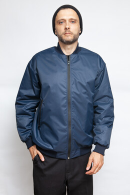 Куртка-Бомбер TRUESPIN Loose Fit FW22 Темно-Синий фото