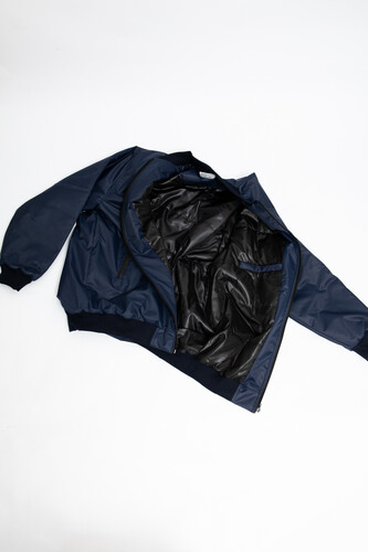 Куртка-Бомбер TRUESPIN Loose Fit FW22 Темно-Синий фото 16