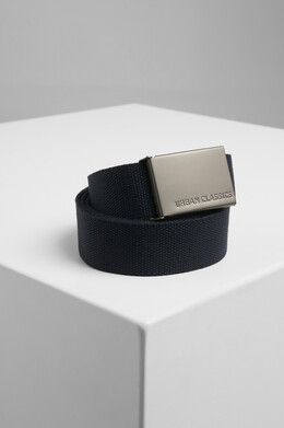 Ремень URBAN CLASSICS Canvas Belts Navy фото