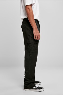 Брюки URBAN CLASSICS Straight Leg Cargo Pants SS23 Black фото 2