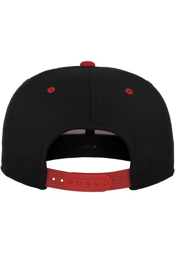 Бейсболка FLEXFIT 110 Fitted Snapback SS23 Blk/Red фото 6