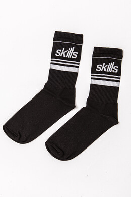Носки SKILLS Logo Lines Черный фото