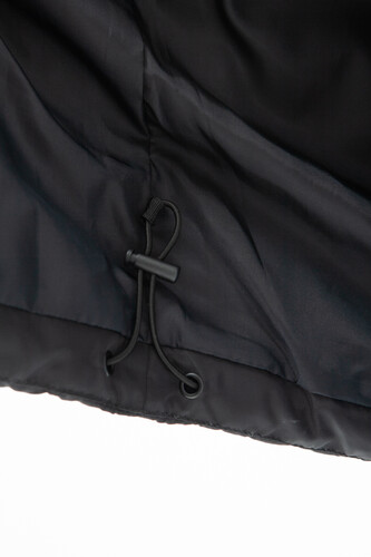 Куртка TRUESPIN Puffy Hooded Jacket FW23 Black фото 23