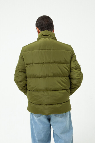 Куртка TRUESPIN Puffy Hooded Jacket FW23 Green фото 20