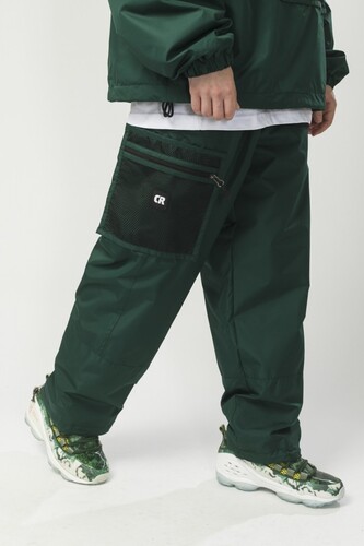 Мужские штаны CODERED Square Pants Wide Зеленый Темный фото 13